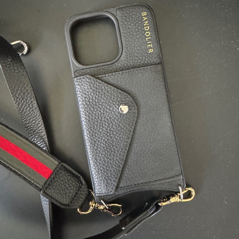 Bandolier Apple 15 ProMax case - black